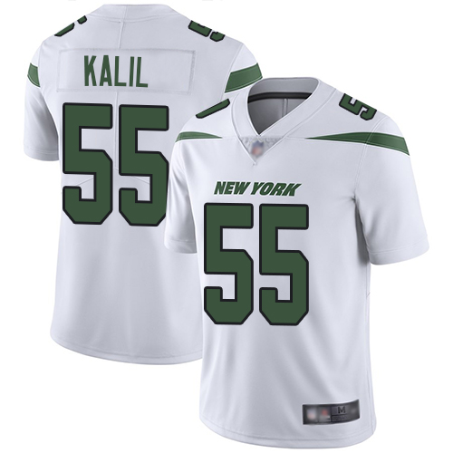 New York Jets Limited White Youth Ryan Kalil Road Jersey NFL Football 55 Vapor Untouchable